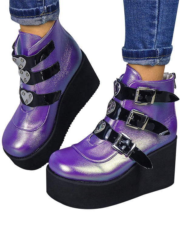 strap ankle boots
