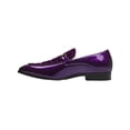 thumbnail image 5 of Stacy Adams Sprague Moc Toe Bit Slip On Shoes Purple 25732-542, 5 of 7