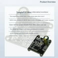 thumbnail image 2 of DC Brushless Motor Driver Board FOC Control Driver SVPWM Control DC 10-24V Module Replace Simple FOC Mini, 2 of 9