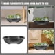 thumbnail image 3 of Moluckfu 4Ud Macetas Negras Para Plantas Con Ideales Para Y Hogar, 3 of 8