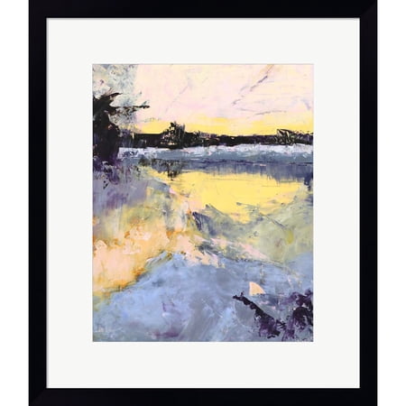 Great Art Now Winter Blues by Linda Nickell, Framed Wall Art, 14.75W x 17H