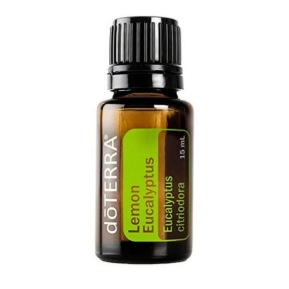 doTERRA Organic Lemon Eucalyptus Oil - Eucalyptus Citriodora, 15 mL, Citronella Scent