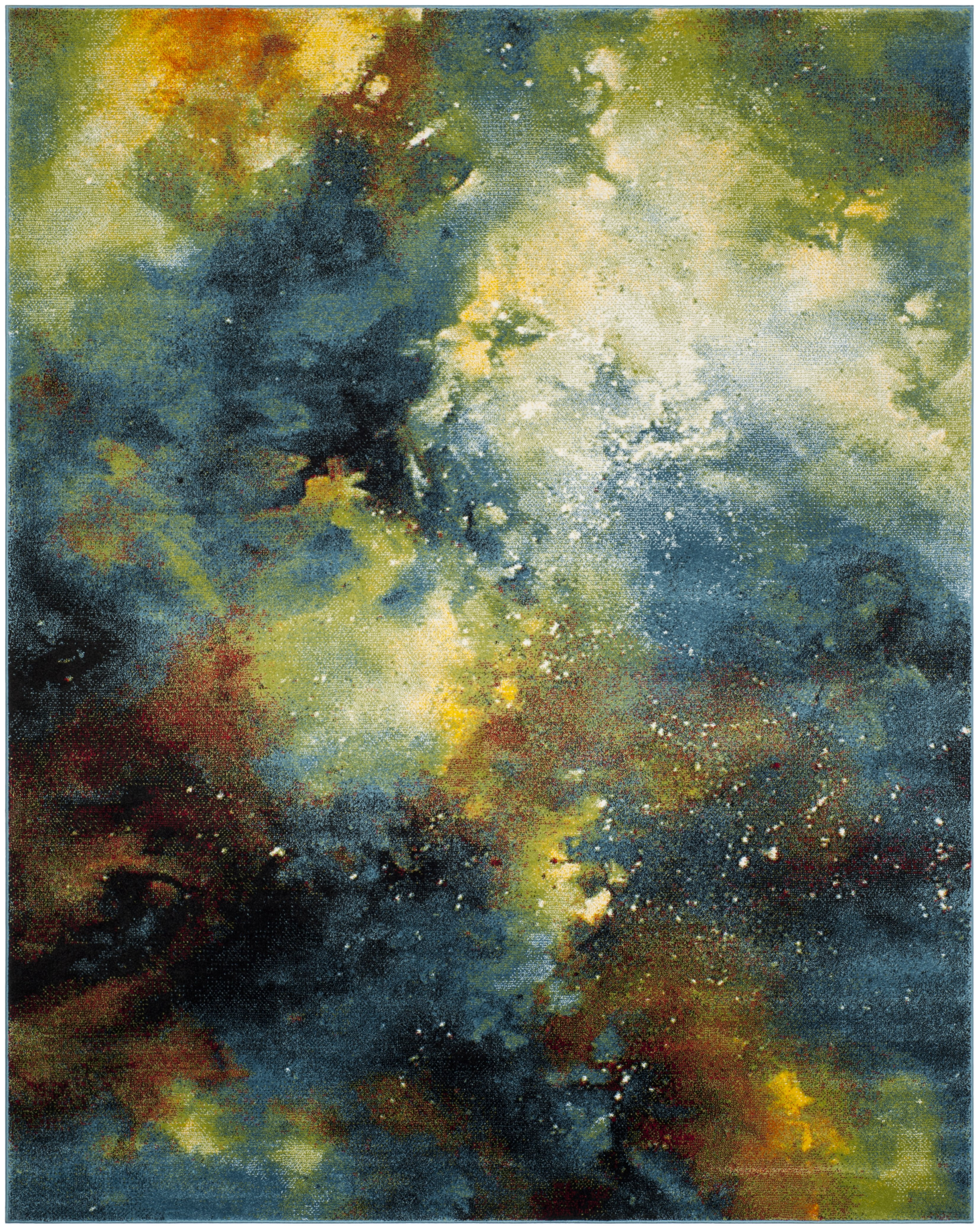 Safavieh Galaxy Major Geometric Area Rug, Blue/Multi, 8' x 10'