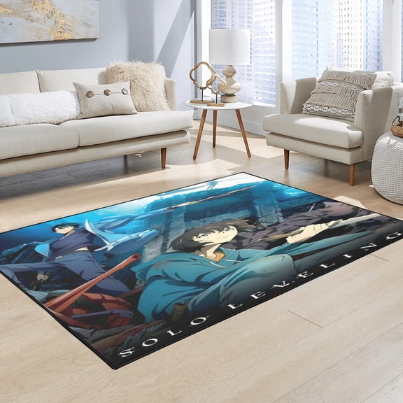 solo leveling Custom Indoor Floor Mat.120x160cm(4'x5.2')