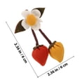 thumbnail image 4 of HINTRMENT 1Set Strawberry Pendant For Wall Hanging Ceiling Decoration Room Atmosphere Enhancement Multi Colored, 4 of 5