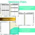 lrirke 20242025 English Notebook A5 Coil Diary 365 Day Work Schedule