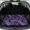 Purple Bat Spiderweb, variant on Yspwyqan Universal Car Trunk Mat 29" x 39", Sugar Skull Grip Base Season-Resistant Cargo Liner, Compatible with Most Sedans SUVs Wagons for Daily Commutes Trips