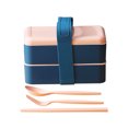thumbnail image 2 of SMihono Kitchen Organizers and Storage Double Layer Portable Lunch Box, Separated Lunch Box, Microwaveable Fresh-keeping Box Kitchen Gadgets Must Have 2023, 2 of 2