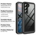thumbnail image 4 of Casetego for Samsung Galaxy S23 Case,IP68 Waterproof Dustproof Shockproof [12 FT Military Grade] Rugged with 360° Full Body Protective,9H Built-in Screen & Camera Lens Protector Phone Cover, 4 of 8