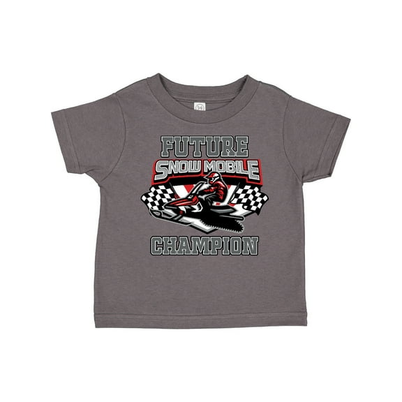 Inktastic Future Snowmobile Champion Boys or Girls Toddler T-Shirt
