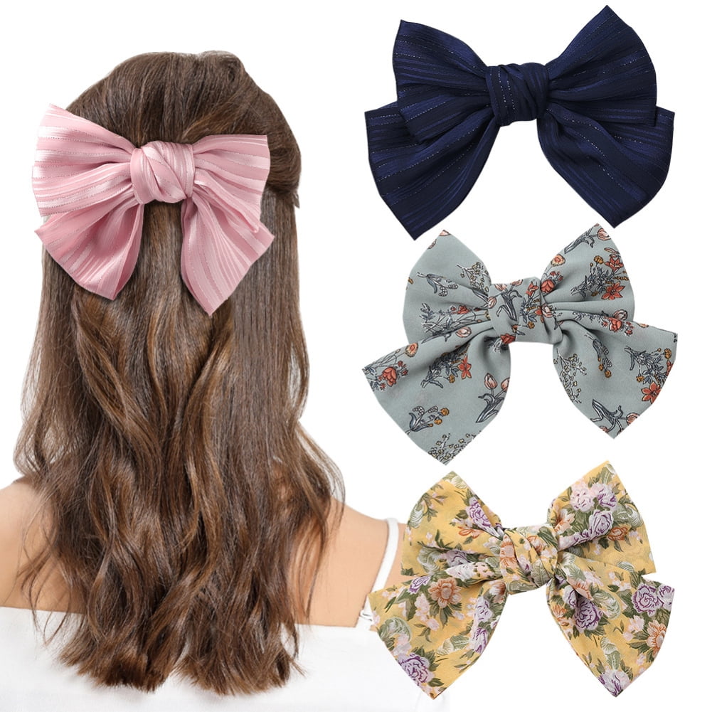 Pin Flower For Party Bow Exquisite Colorful Hair Clip Spring Hairpin Barrette Pin Flower For Party Bow Exquisite Colorful Hair Clip Spring Hairpin Barrette