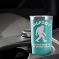 thumbnail image 6 of Bigfoot Tumbler 20oz Gifts for Women Sasquatch Gifts Glitter Silver Insulated Tumbler Green Big foot Gift Idea Animal Tumbler with Lid and Straw, 6 of 6