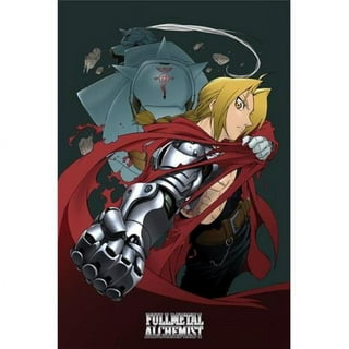 Fullmetal Alchemist: Brotherhood - Key Art 5 Wall Poster with Magnetic  Frame, 22.375 x 34