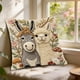 thumbnail image 5 of CaiYueKe Decorative Throw Pillow Cover Cute Embroidery 3D Effect Sofa Bedroom Living Room Home Decor Accent Pillowcase Soft Short Lint Cozy Pillow Cushion Cover Decorative Pillow, 5 of 7