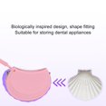 thumbnail image 4 of Silicone Retainer Case Holder Lanyard  Thin Container Night Guard Aligner Partial Denture Compact Lightweight Ventilation Hiking Traveling, 4 of 7