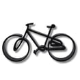 thumbnail image 3 of Family Bike Sculpture Minimalist Line Art Cyclists Bicycle Home Décor, 3 of 6