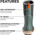 thumbnail image 2 of Grundéns Men’s 12” Deck Boot | Durable, Waterproof 60014, 2 of 8