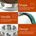 thumbnail image 4 of LABSERRON 1Pack Water Pitcher with Lid 1 5L Transparent Glass for Summer Use, 4 of 6