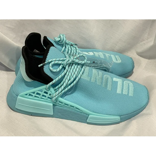 Adi - das HU NMD Pharrell Men’s 10.5 Clear Aqua Black GY0094
