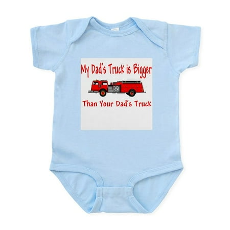 

CafePress - Firetruck Daddy Infant Bodysuit - Baby Light Bodysuit