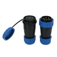 thumbnail image 2 of Conector de enchufe impermeable conector de alimentación de aviación antioxidante resistente al calor hembra macho 45A para equipos electrónicos, 2 of 8