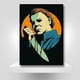 thumbnail image 1 of Póster de película de terror clásica Michael Myers, pintura de Papel Kraft para pared, sala de estudio, decoración para sala de estar, 1 of 4