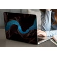 thumbnail image 4 of KSK KAISHEK Hard Shell Case Cover Only for MacBook Pro 14" 2023 - 2021 M2 A2779 A2442 M1 + Black Keyboard Cover, Flower 1752, 4 of 5