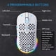 thumbnail image 5 of Ratón inalámbrico para juegos TMKB Falcon M1 24000DPI blanco mate, 5 of 9
