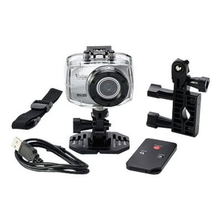 Vivitar DVR 787HD - Action camera - 1080p - 12.1 MP - underwater up to 30ft - blue