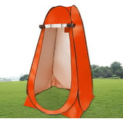 Pop Up Tent Changing Room Instant Folding Tent with Carrying Bag Outdoor Privacy Shower Bathing Fitting Dressing Room for Beach Camping Red