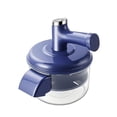 thumbnail image 2 of Electric Food Chopper and Peeler 2 in 1, Rechargeable Mini Vegetable Cutter with Stainless Steel Blades, Portable Fruit and Garlic Mincer for Home, Camping, and Travel, 2 of 7