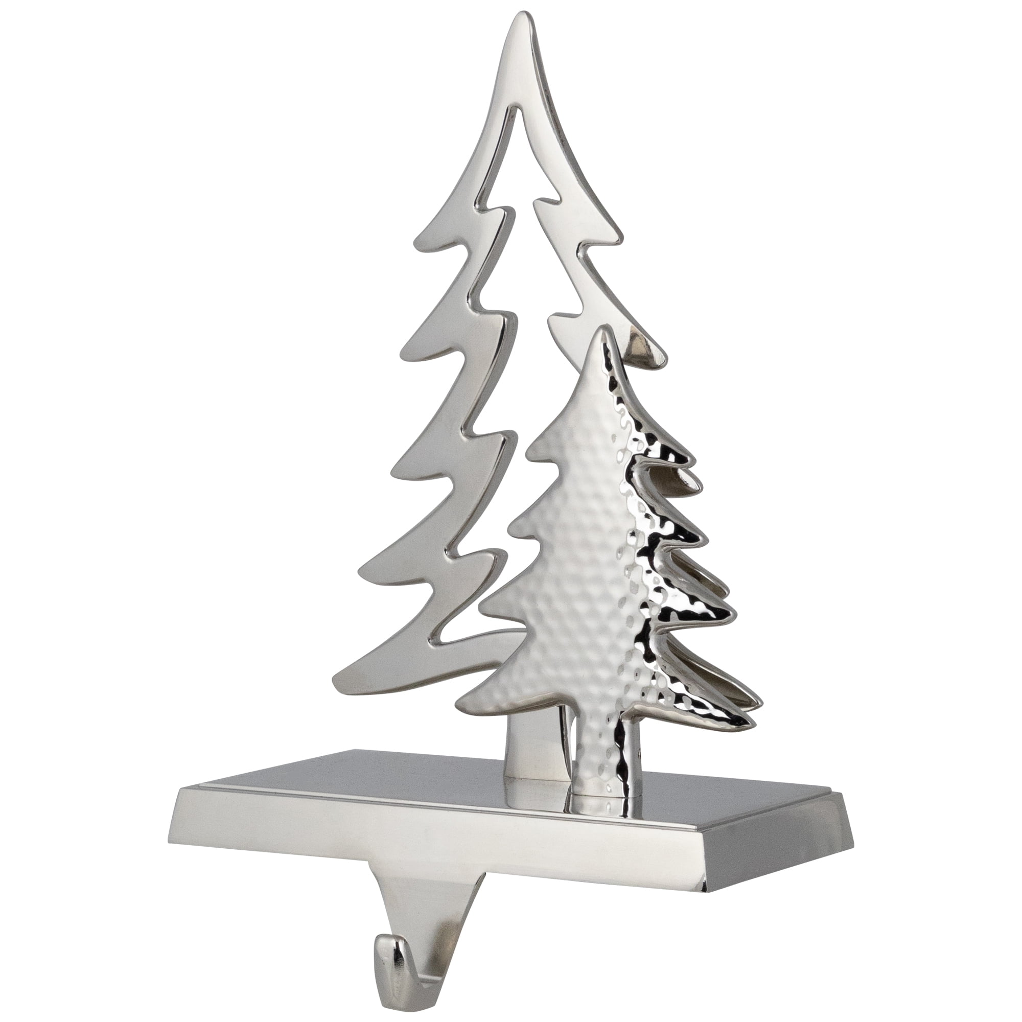 Northlight Double Pine Tree Christmas Stocking Holder - 7"