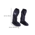 thumbnail image 4 of 1 par de cubrebotas impermeables unisex para lluvia, antideslizantes (XL), 4 of 5