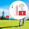 thumbnail image 6 of GARENDE Golf Putting Green Flag and Hole Cup, Golf Flag Hole Cup Set, Practice Putting for Indoor Outdoor Alignment Guide Golfing Short Cup, 6 of 9