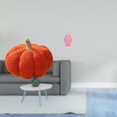 thumbnail image 2 of Cojín de calabaza de Halloween y jarrón de cerámica con jengibre, conjunto decorativo para dormitorio, sofá cama, fiesta, arreglo floral., 2 of 8