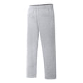 thumbnail image 1 of Hanes Boys EcoSmart Open Leg Sweatpants, S, Light Steel, 1 of 2