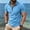 Sky Blue, variant on Men's Mock Neck Shirts Slim Fit Short Sleeve Muscle T Shirts Men Zipper Ribbed Golf Shirt Casual Stylish Sky Blue