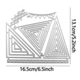 thumbnail image 3 of maskred Carbon Steel Embossing Template Craft Cutting Die Wide Application For Invitations Cards DIY Type 1, 3 of 6