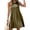 5-Army Green, variant on jinghuiyue Womens Casual Summer Dress Sleeveless Crewneck A-Line Sundress Beach Vacation Tank Dresses with Pockets M