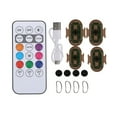 thumbnail image 1 of Maytalsory Wireless LED Warning Light With Remote Control 8 Colors 10 Modes 8 Colors And 10 Modes brown, 1 of 6