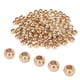 thumbnail image 5 of 200 cuentas de resina de amplia aplicación, superficie brillante, resistentes, duraderas, de colores vibrantes, para joyería, bolsa de ropa, 12 mm, color dorado, 5 of 12