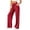 Wine, variant on Womens Casual Pants Zaewscy Fashion Women Casual High Waist Pocket Pants Pants Comfortable Casual Pants Army Green XXL