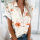 thumbnail image 2 of Mujeres Pantalones Cortos Impresos Blusas de Manga Corta Y Top Regular, Vestido de Moda de Verano Casual para Mujeres, 2 of 4