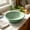 491#Green, variant on Round Plastic Wash Basin, Multipurpose Heavy Duty Dishpan Tub for Kitchen Sink Bathroom Dorm, Laundry and Vegetable Soaking Bowl, 11.8 Inch