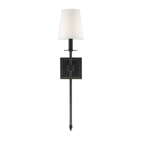 Monroe 1-Light Wall Sconce in Classic Bronze