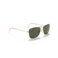 thumbnail image 6 of Ray-Ban Caravan Sunglasses, Geometric Square Eyeglasses with Case, Arista Gold/G-15 Green, Size 58, 6 of 6