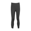 Nanette Lepore Play Mid Waist Solid Dolphin Hem Side Keyhole 3-4 Spandex Legging-BLACK / L