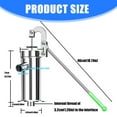 thumbnail image 3 of COOLHOOD Steel Manual Water Pumps Strong Hand Operated Well Pumps with 8M Suction Capacity Metal for Garden Irrigations Lawns Car, 3 of 3