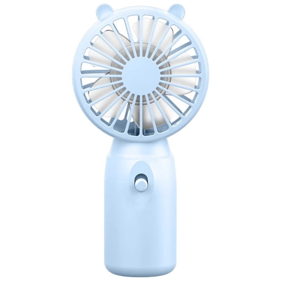 Apooke Travel Portable Fan Handheld Mini Fan AA-Battery Powered Super Mute Cooling Fan for Home Office- Travelling Cooler