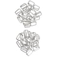 thumbnail image 1 of Conjunto de 40 Enganches Ajustables para Correas de Bolso en Plata, 1 of 9